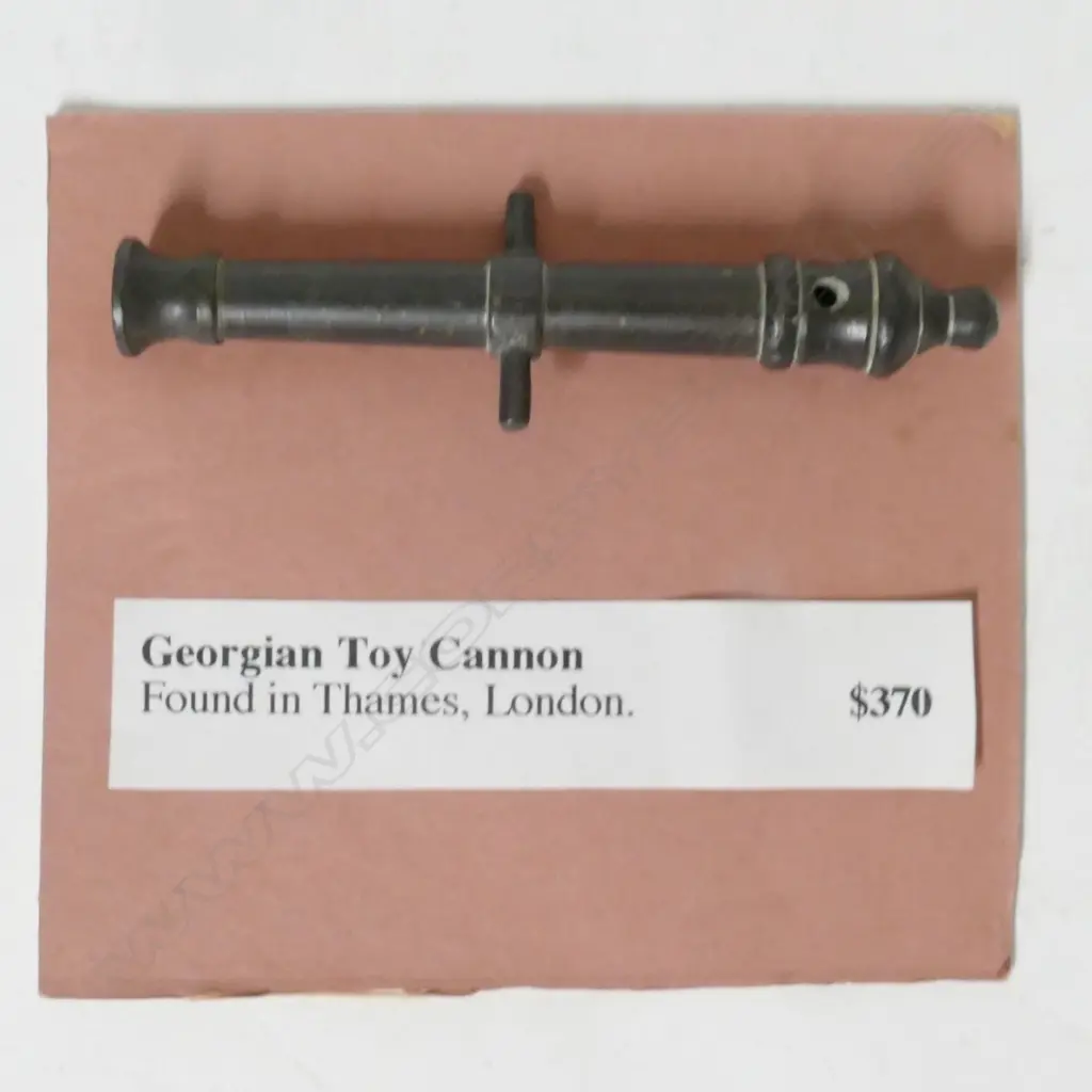 A Georgian bronze toy cannon Image 1++
