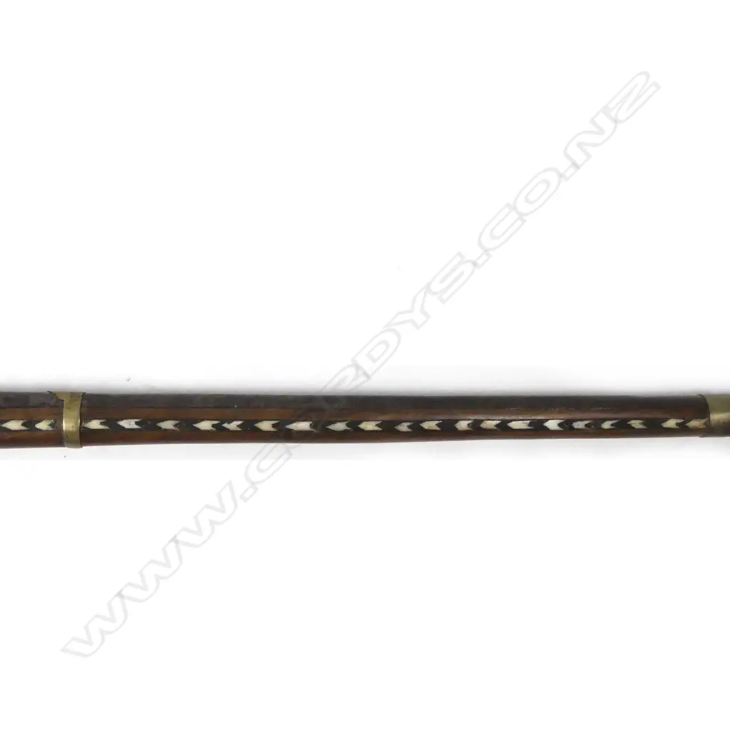 An antique Arab flintlock muzzle loading musket Image 1++