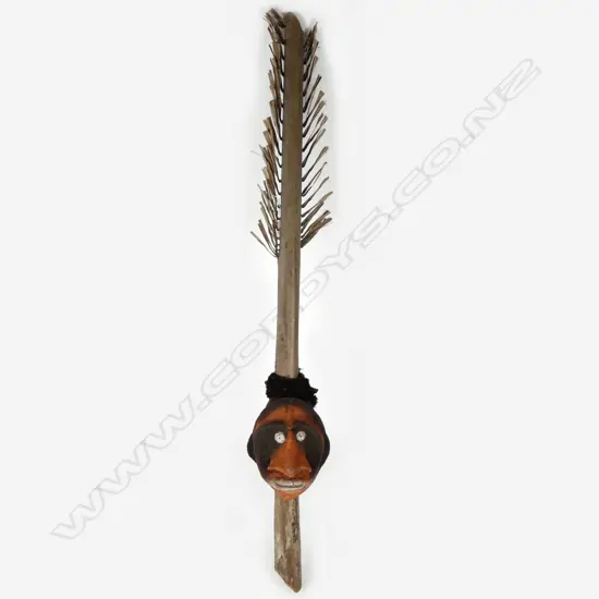 A Vanuatu spirit mask totem