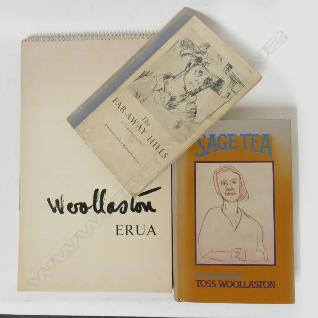 Three books by Toss Woollaston Image 1++