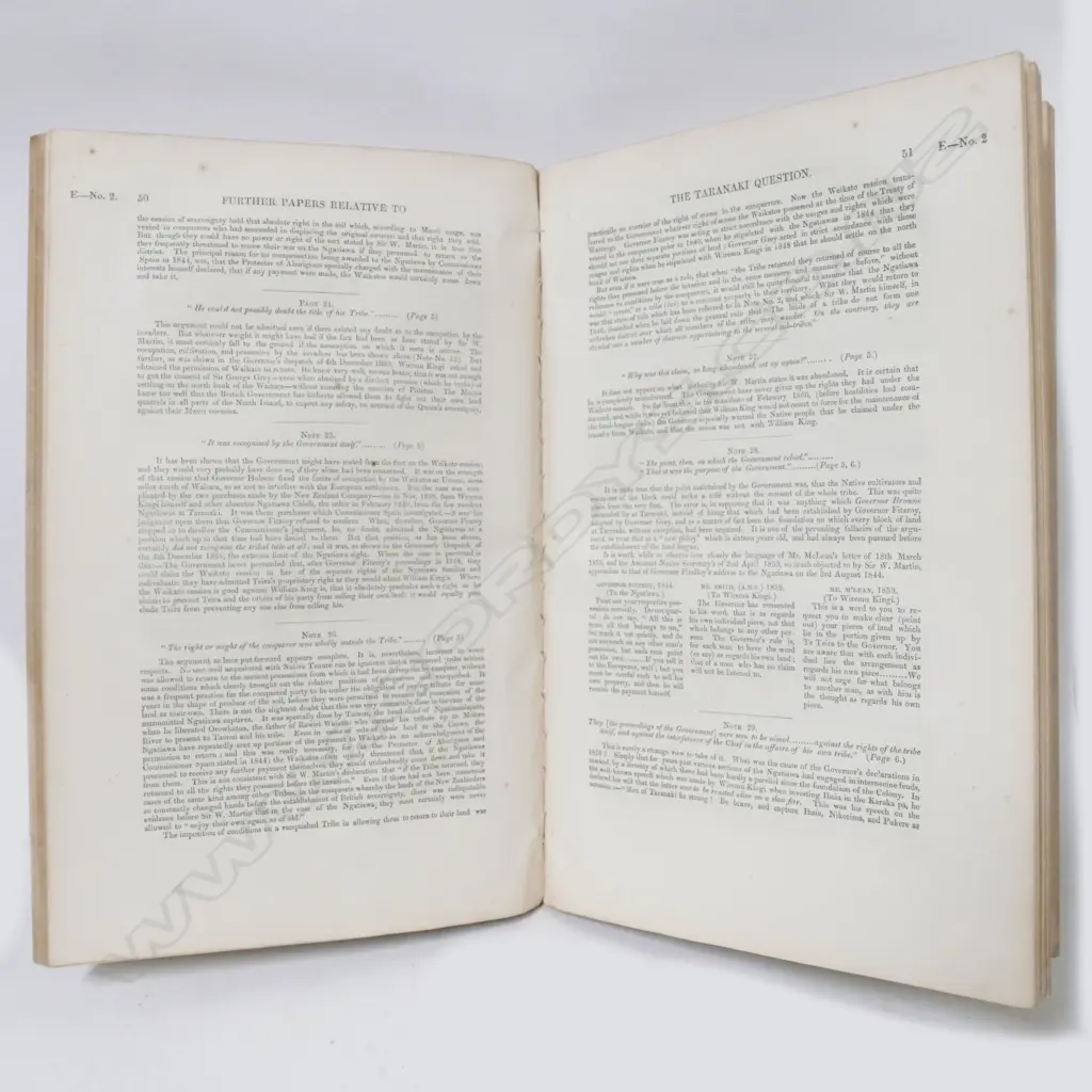 'Papers on Native Tenure 1861' Image 1++