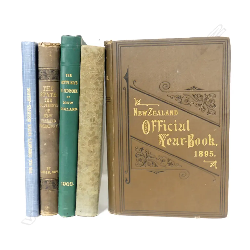 Five various books on NZ/Colonies Image 1++