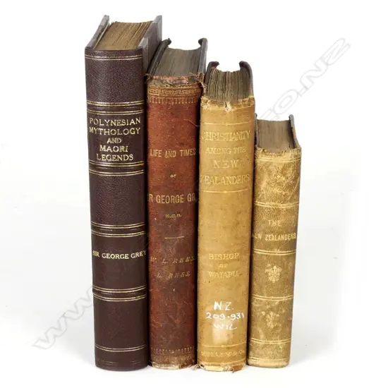 Four various books on NZ/Colonies