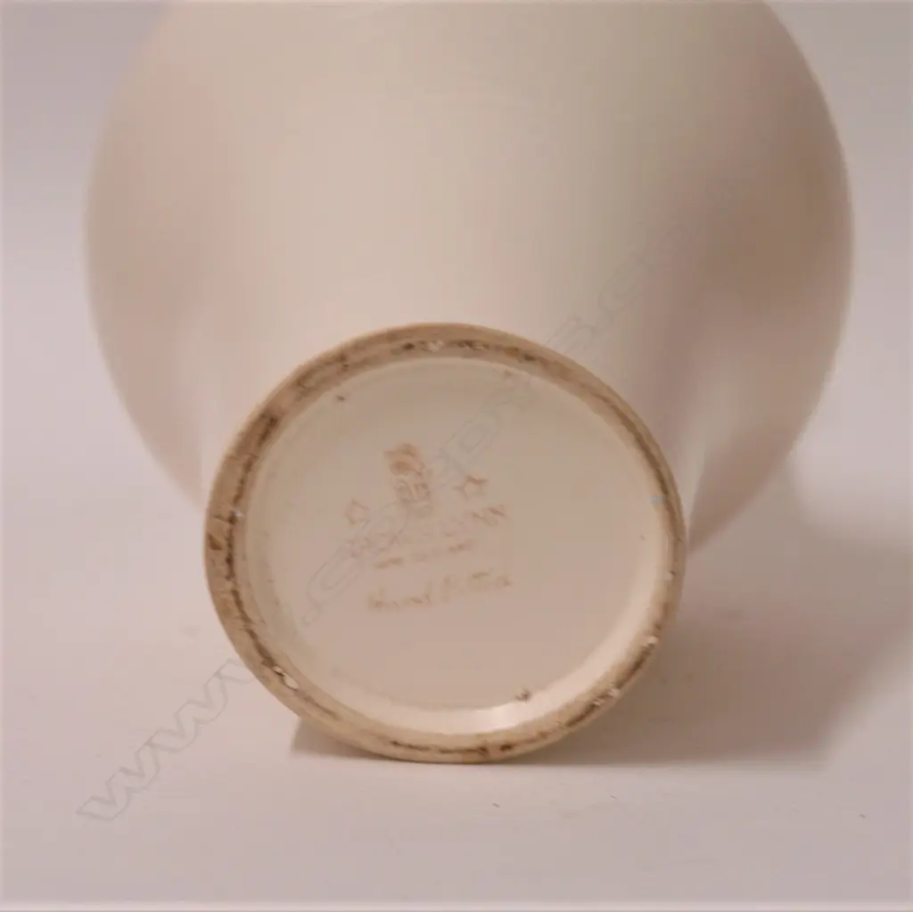 A rare Hand Potted Crown Lynn bottle form vase Image 1++