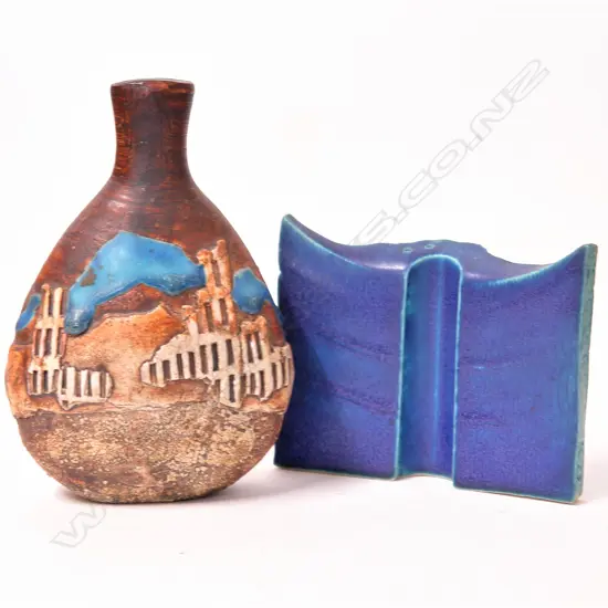Two pottery vases
