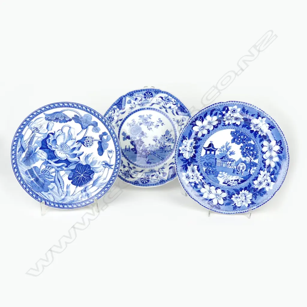 Three early 19thC plates Image 1++