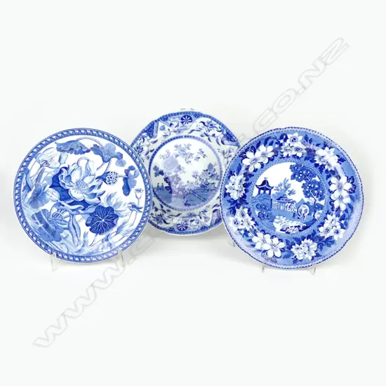 Three early 19thC plates