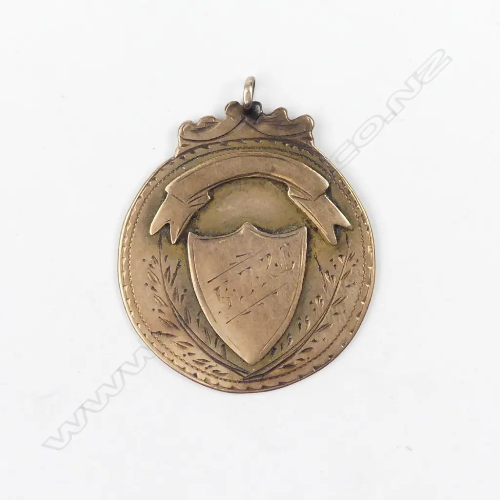 An early 1900 rose gold medal Image 1++