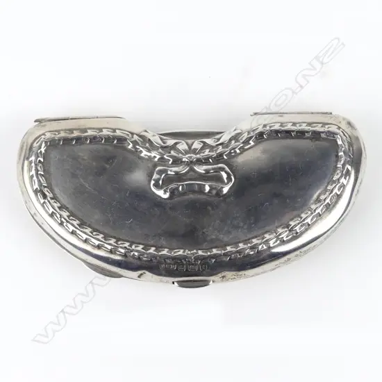 An Edwardian silver spectacle case