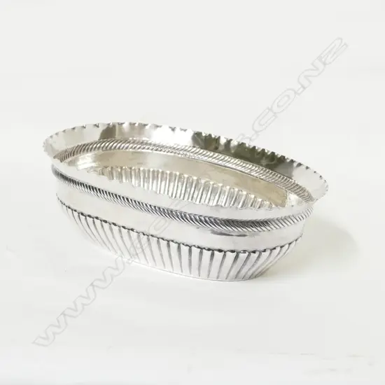A George III silver bowl