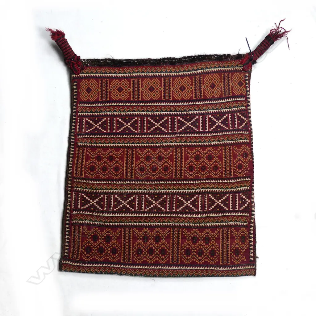 Two Turkish double faced woven bedding bags Image 1++