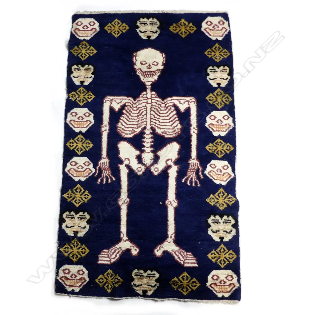 A hand knotted Tibetan Tantra rug Image 1++