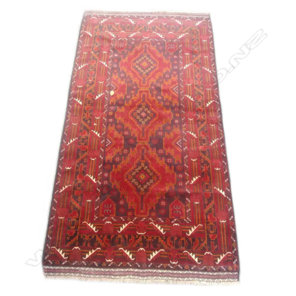 A hand knotted Baluchi rug Image 1++