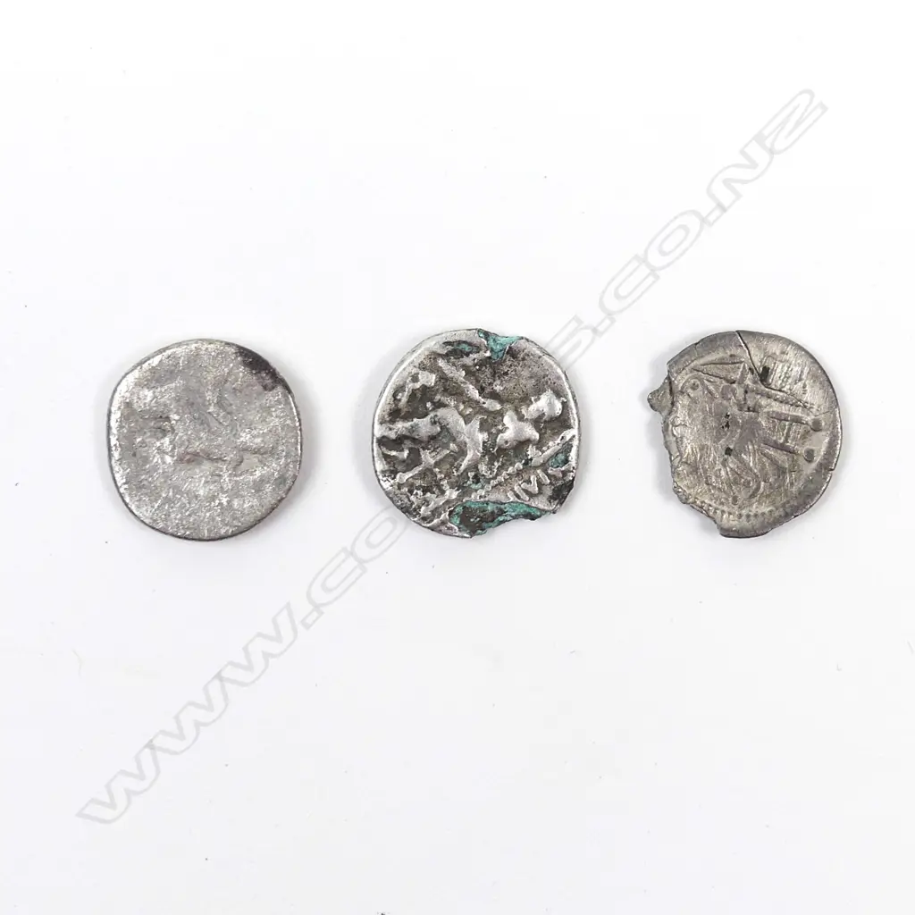Three silver drachms Image 1++
