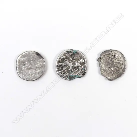 Three silver drachms