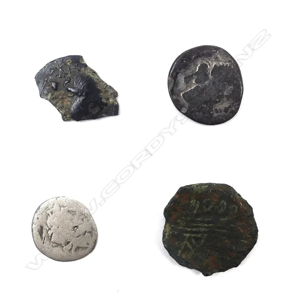 Four coins of the Roman Republic Image 1++