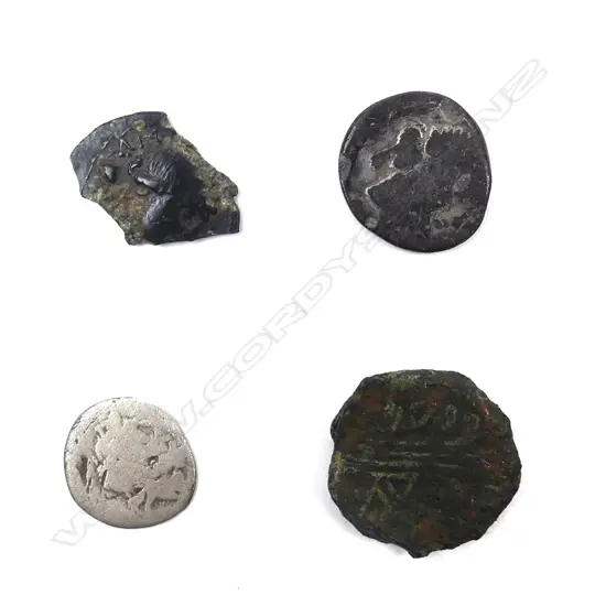 Four coins of the Roman Republic