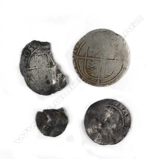 Four silver coins