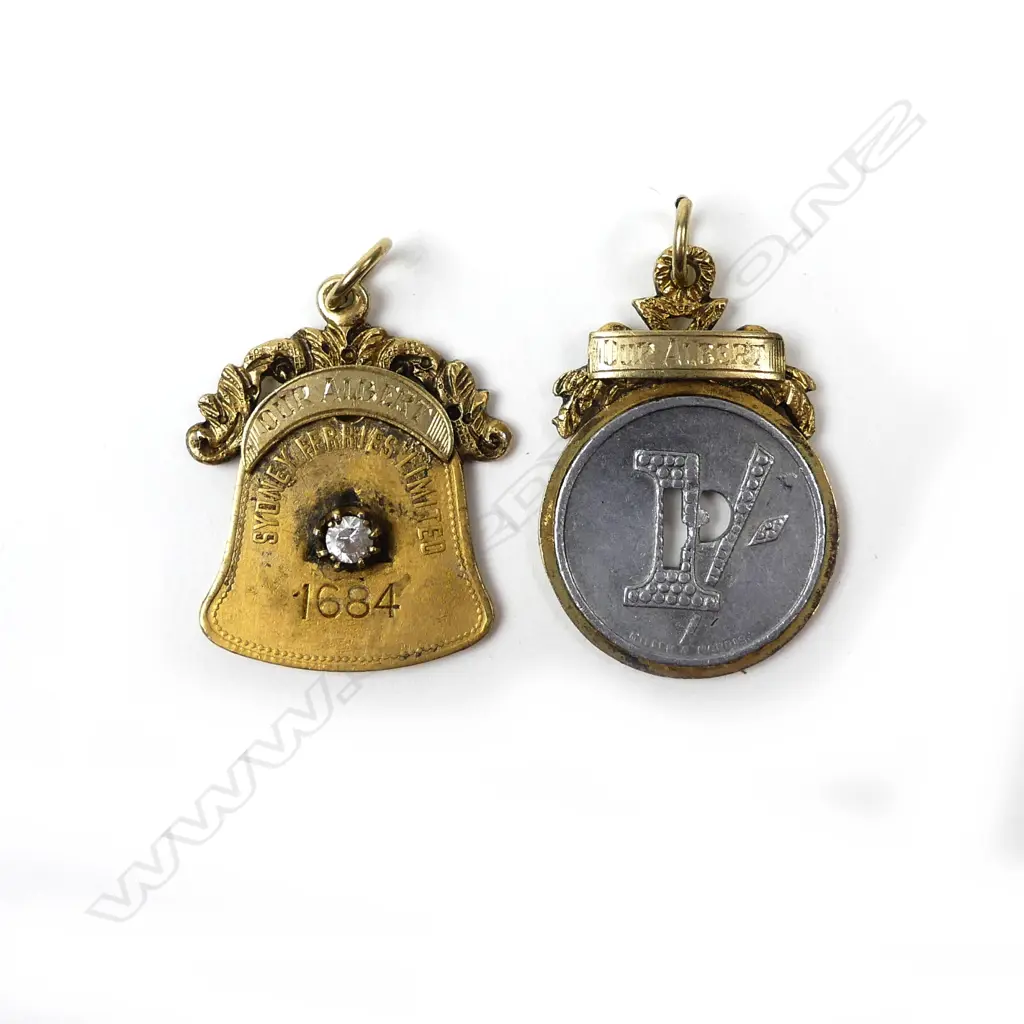 Two vintage Australian tokens/passes Image 1++