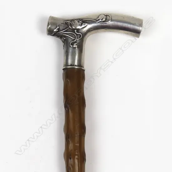 A vintage walking stick