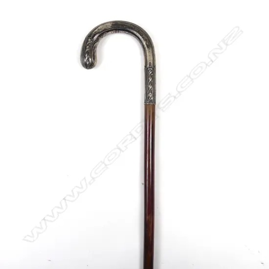 A vintage walking stick