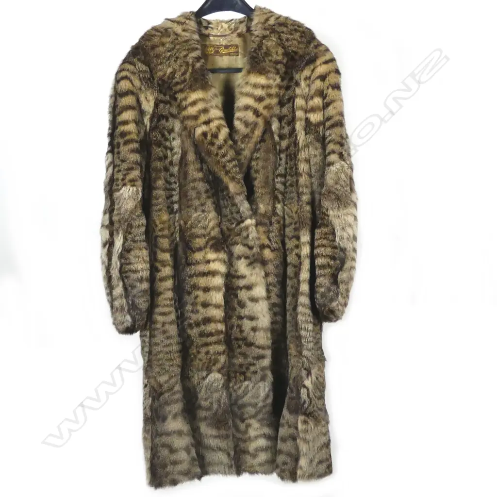 A full length fur coat Image 1++