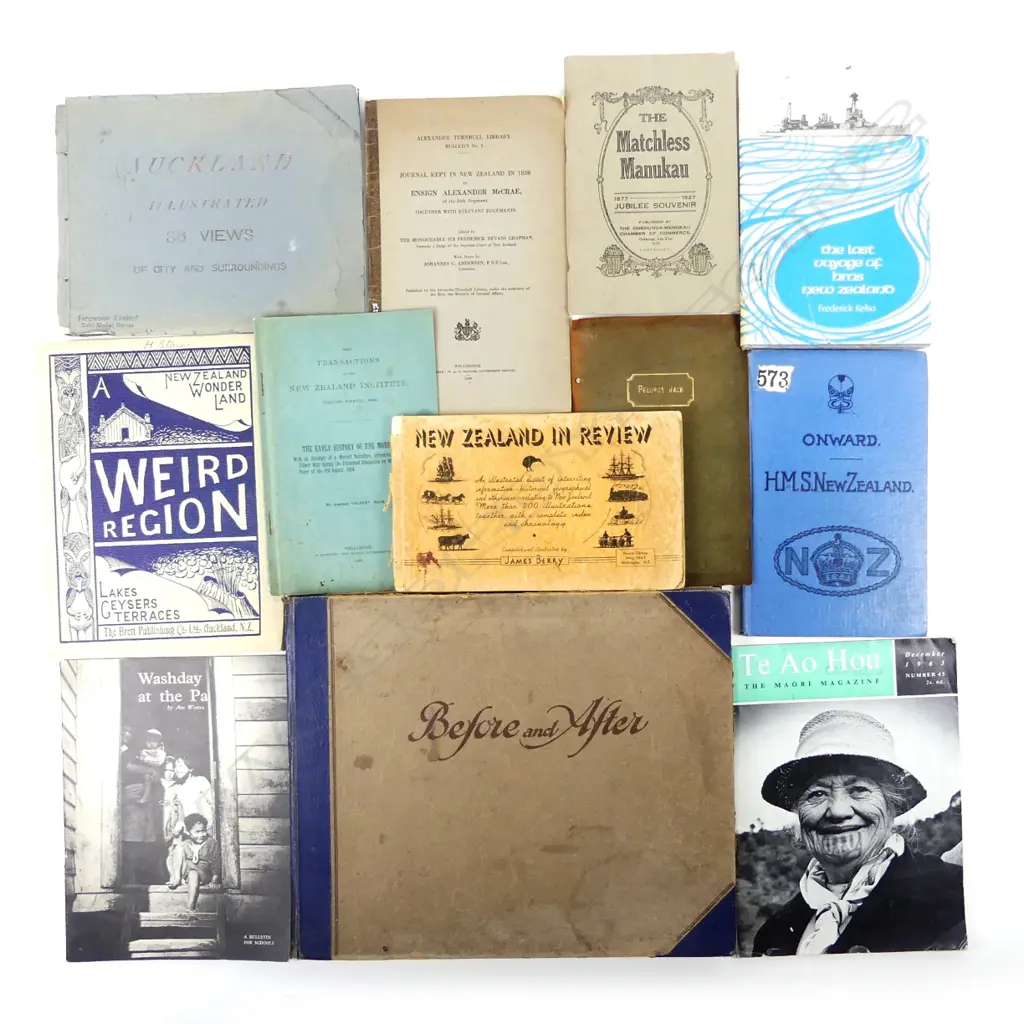 Twelve miscellaneous New Zealand publications Image 1++