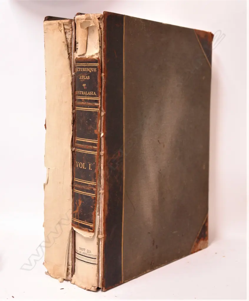 'The Picturesque Atlas of Australasia' Vols I & II by Andrew Garron Image 1++