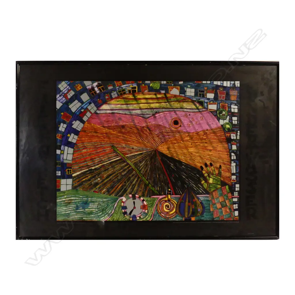 Friedensreich Hundertwasser print Image 1++
