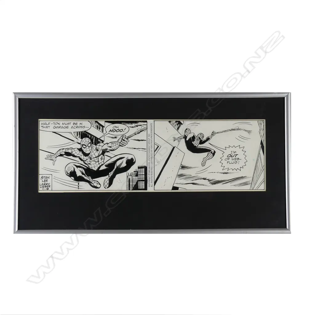 Original Superman daily comic strip art Image 1++