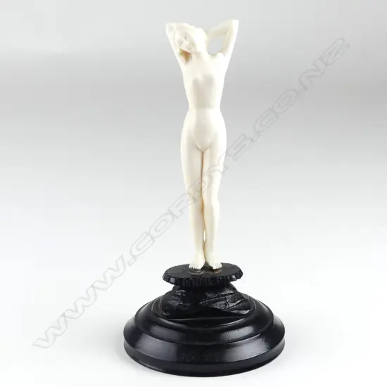 An ivory carved figure