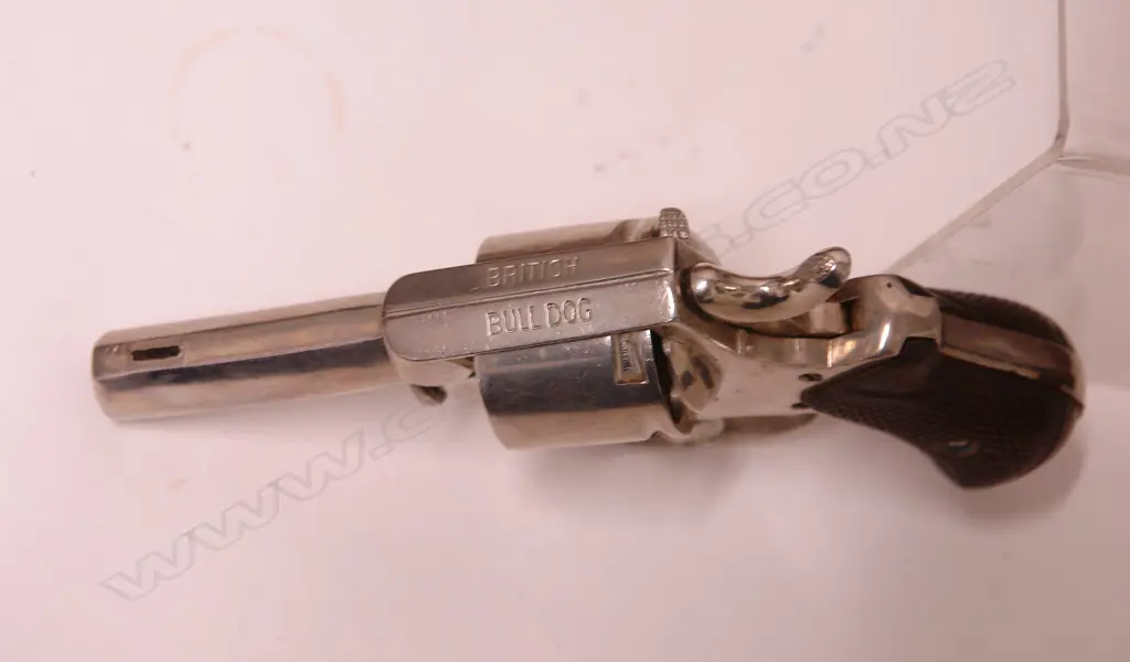 A 'British Bull Dog' 4.5 cal. six-shot revolver Image 1++