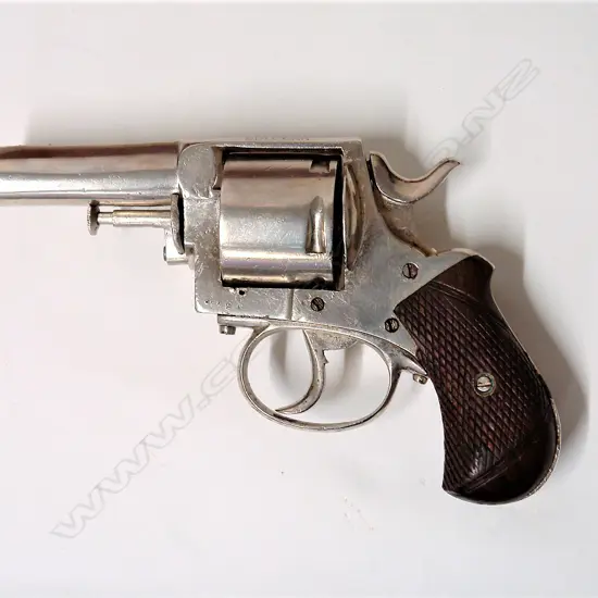 A 'British Bull Dog' 4.5 cal. six-shot revolver