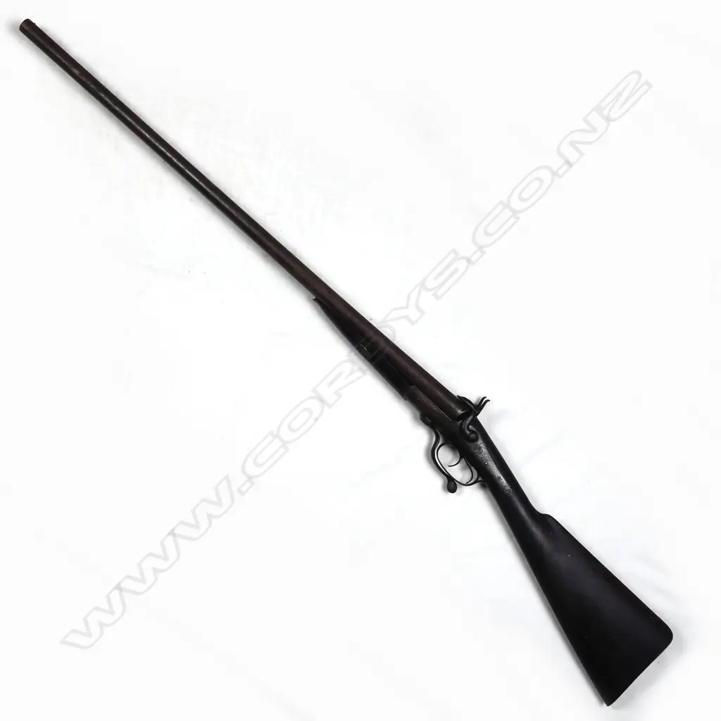 An antique 12g pinfire shotgun by Joseph Tye Image 1++