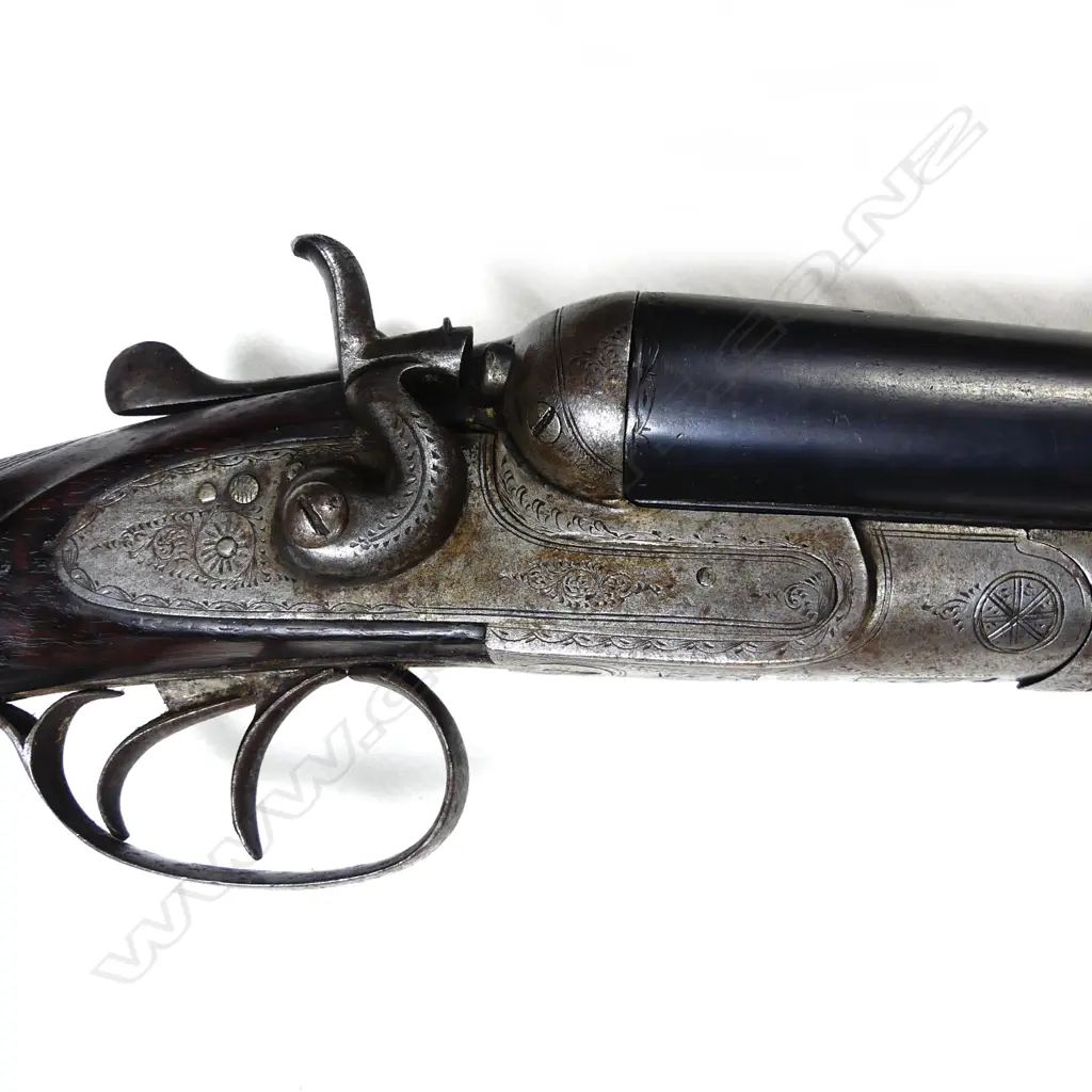A C.G Bonehill (Birmingham) 12g double barrel shotgun Image 1++