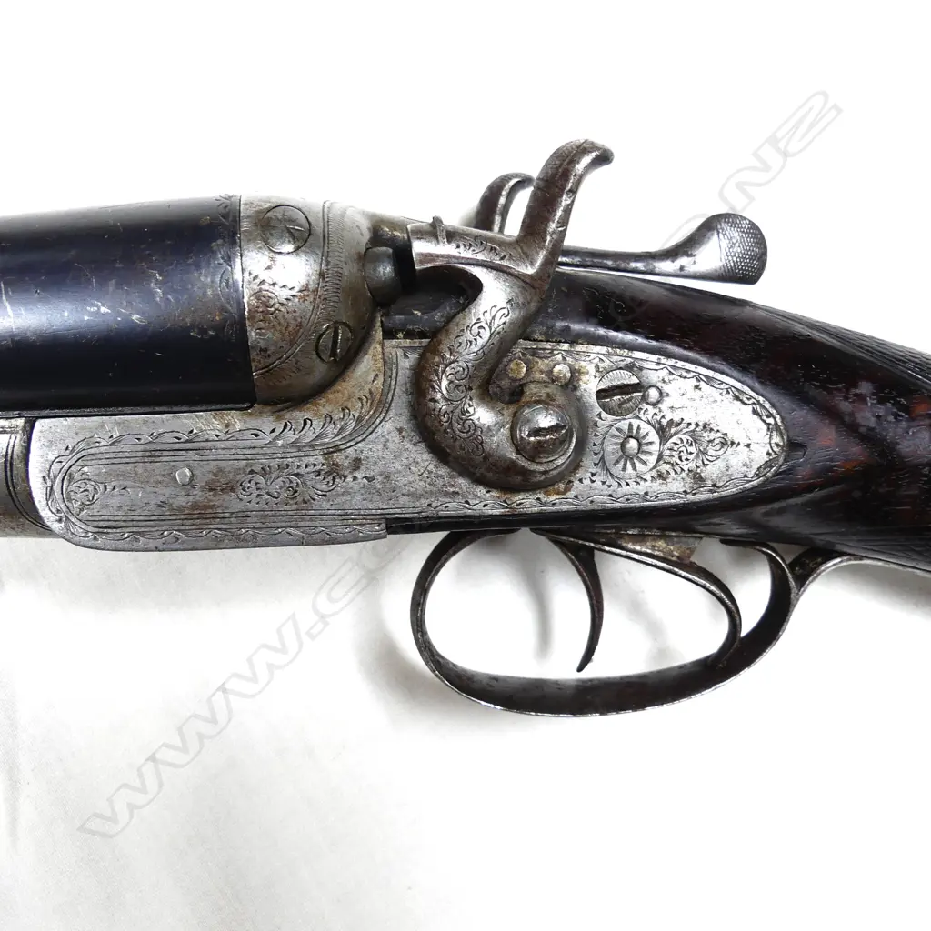 A C.G Bonehill (Birmingham) 12g double barrel shotgun Image 1++