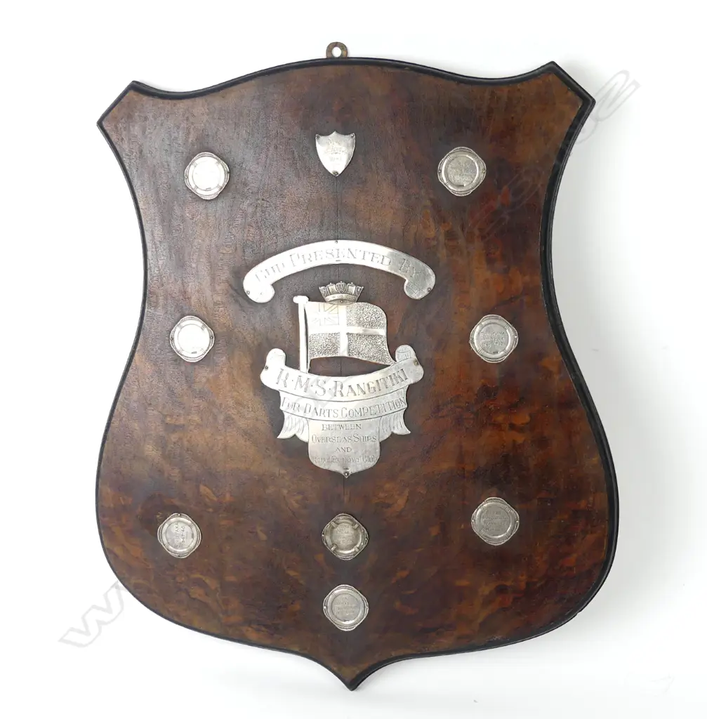 A Naval competition presentation shield Image 1++