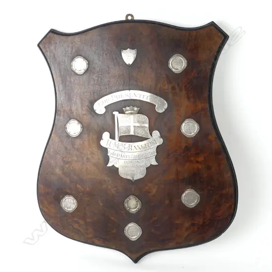 A Naval competition presentation shield