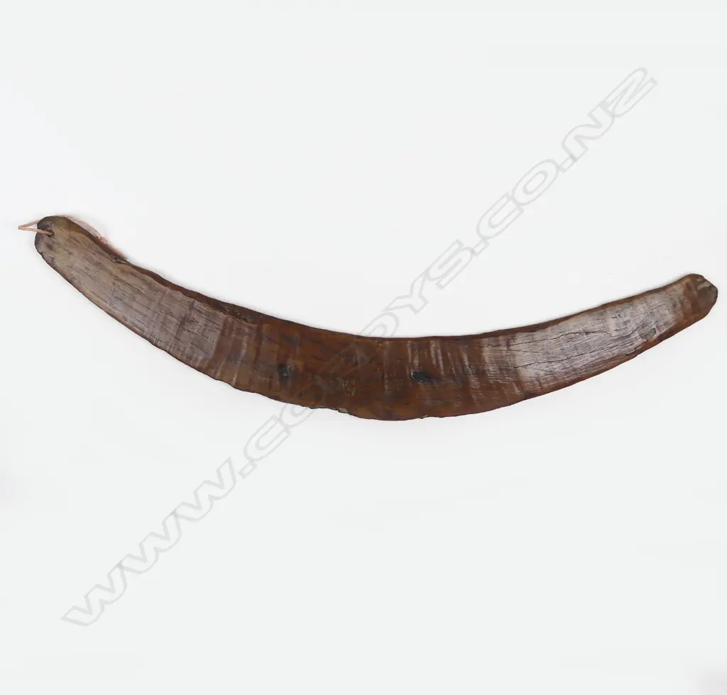 An old Australian aboriginal boomerang Image 1++