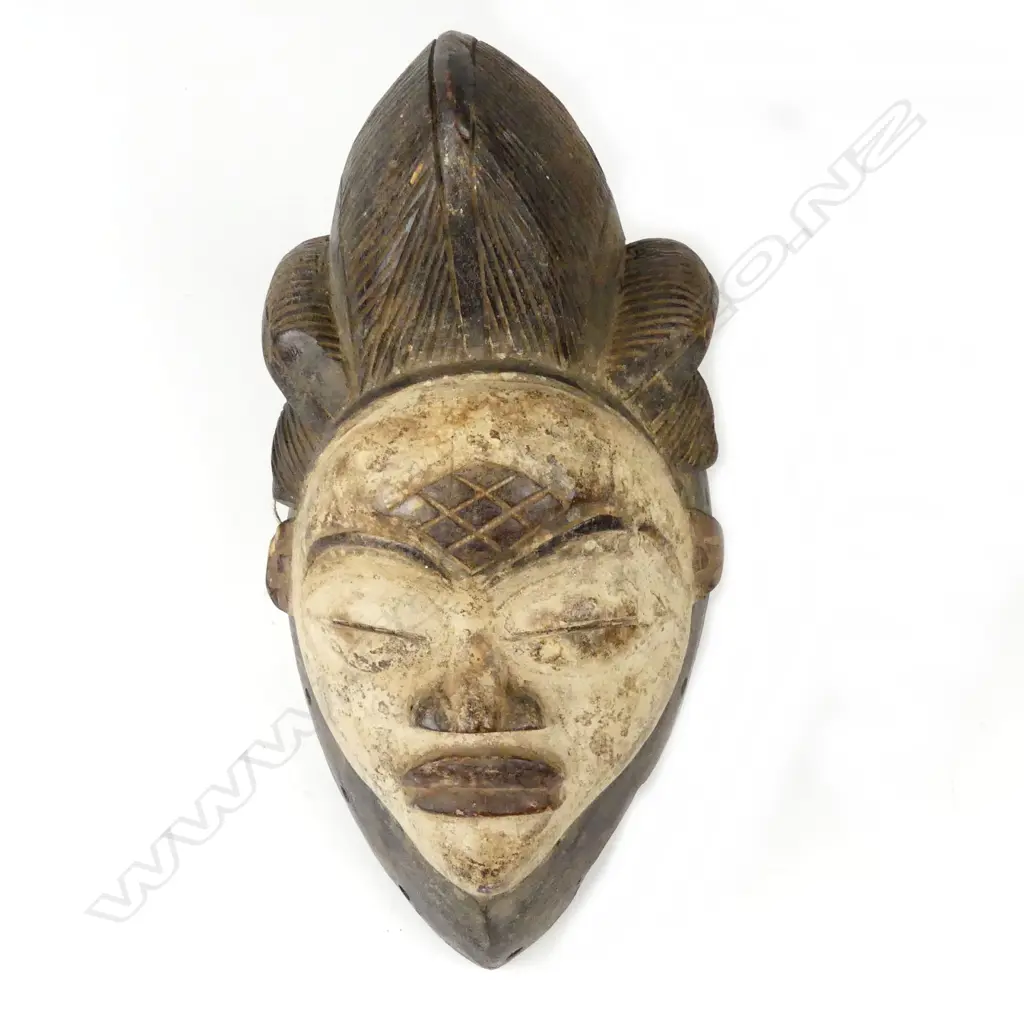 An African tribal Punu mask Image 1++