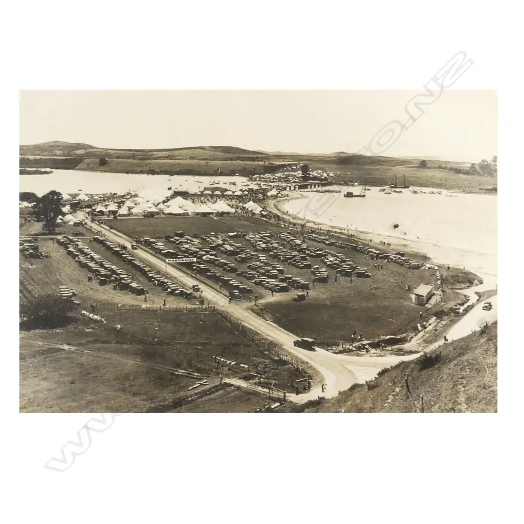 Nine vintage large format 1934 Waitangi Treaty House celebrations photographs Image 1++