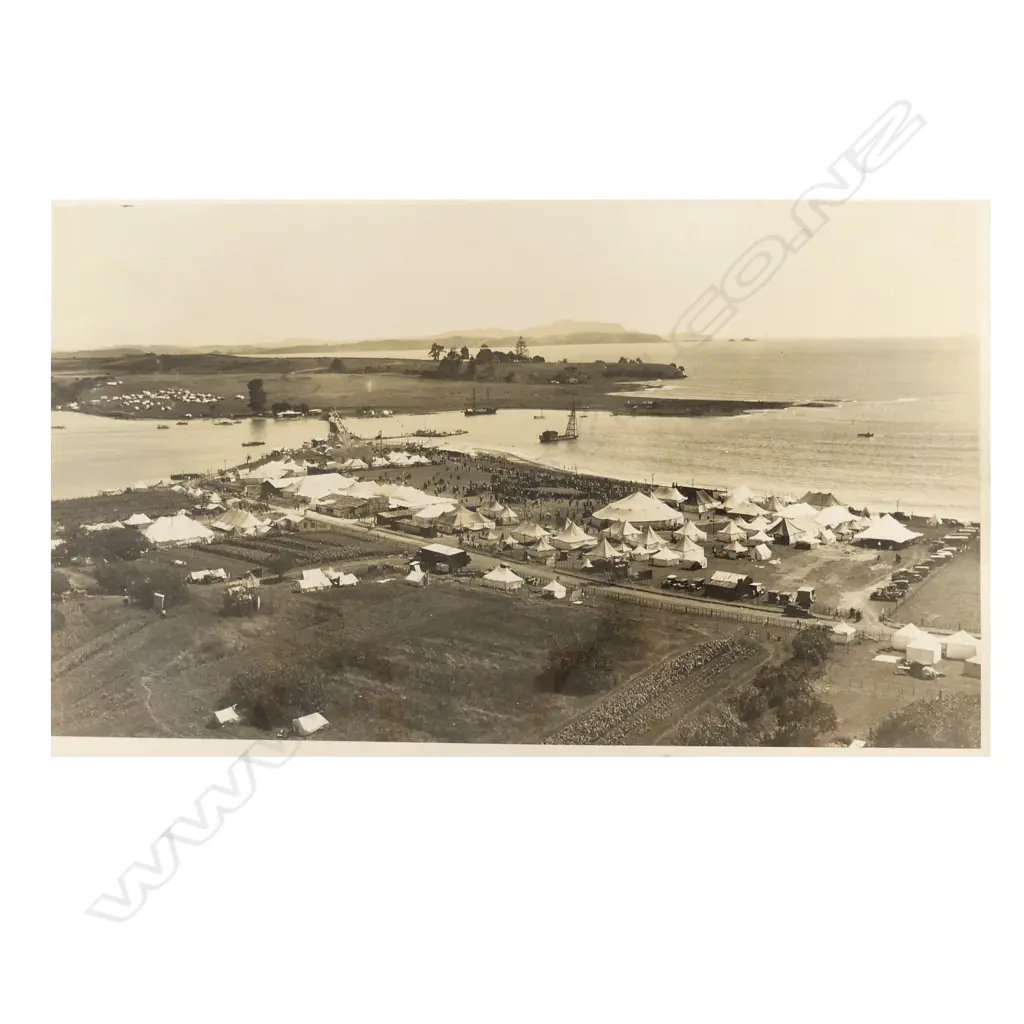 Nine vintage large format 1934 Waitangi Treaty House celebrations photographs Image 1++