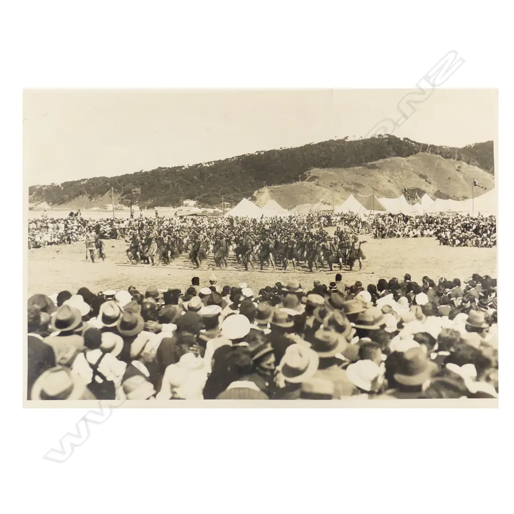 Nine vintage large format 1934 Waitangi Treaty House celebrations photographs Image 1++