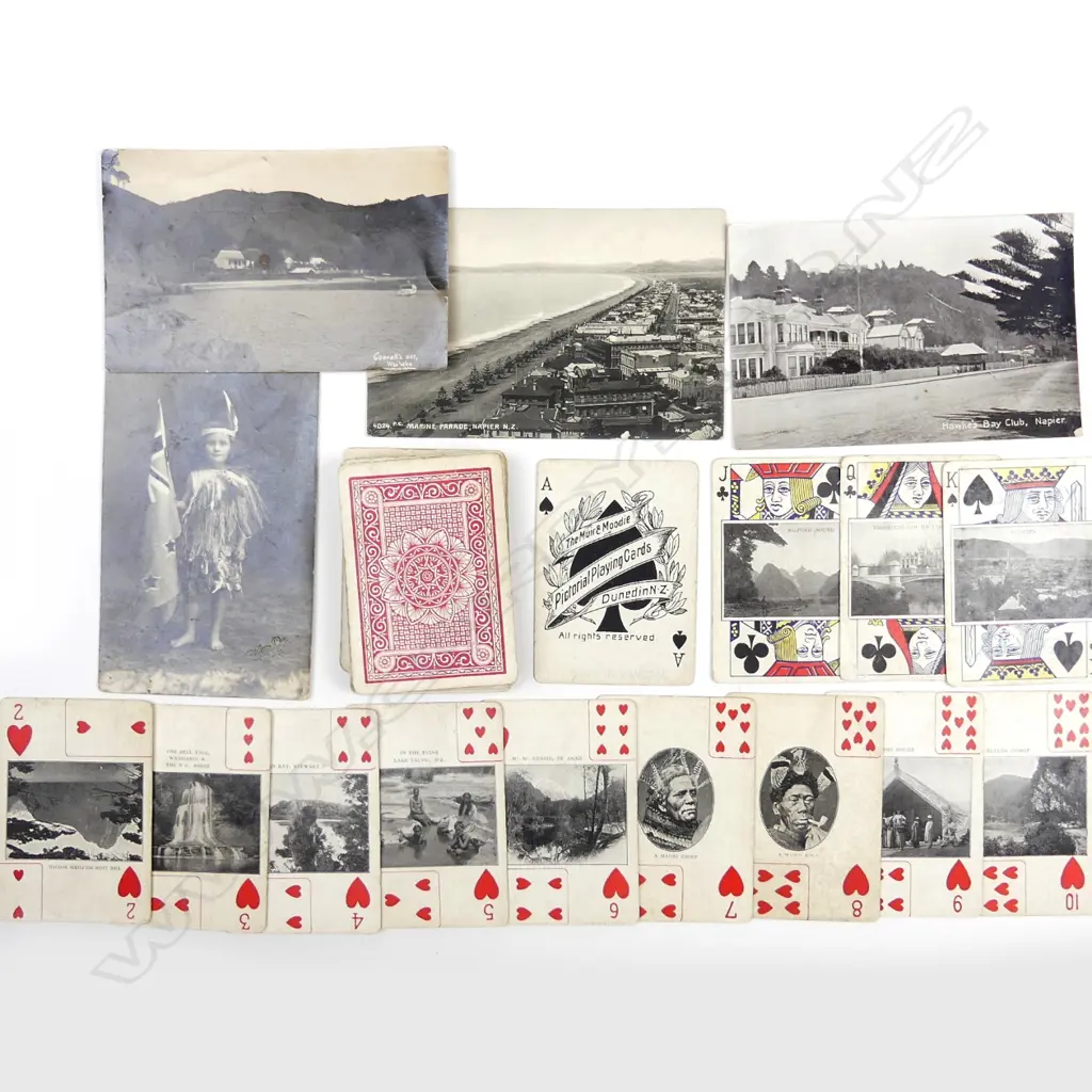 Assorted early NZ postcards Image 1++