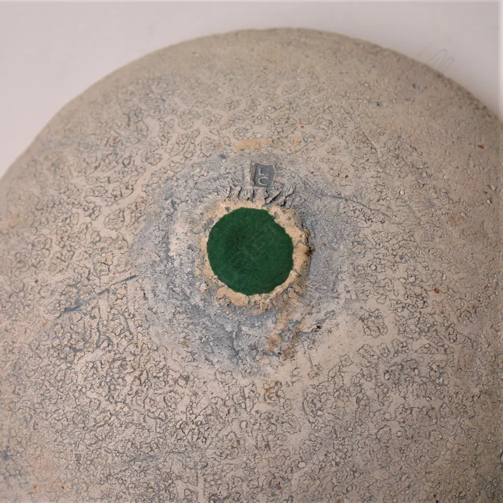 Len Castle blue alkaline pooled pouring bowl Image 1++