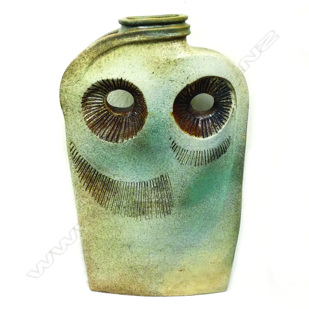 Roy Cowan large "Owl" stoneware sculpture Image 1++