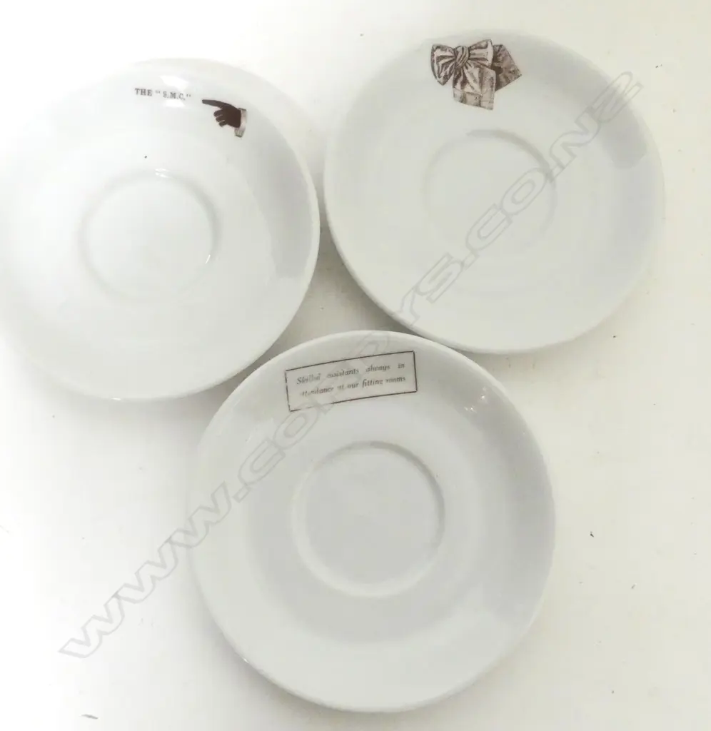 Three coffee cups and saucers Image 1++