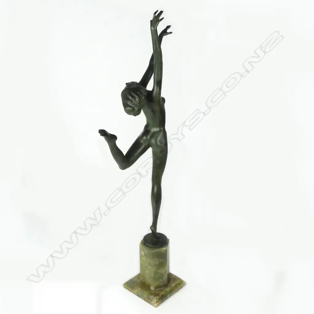 A good Art Deco Josef Lorenzl naked dancing woman Image 1++