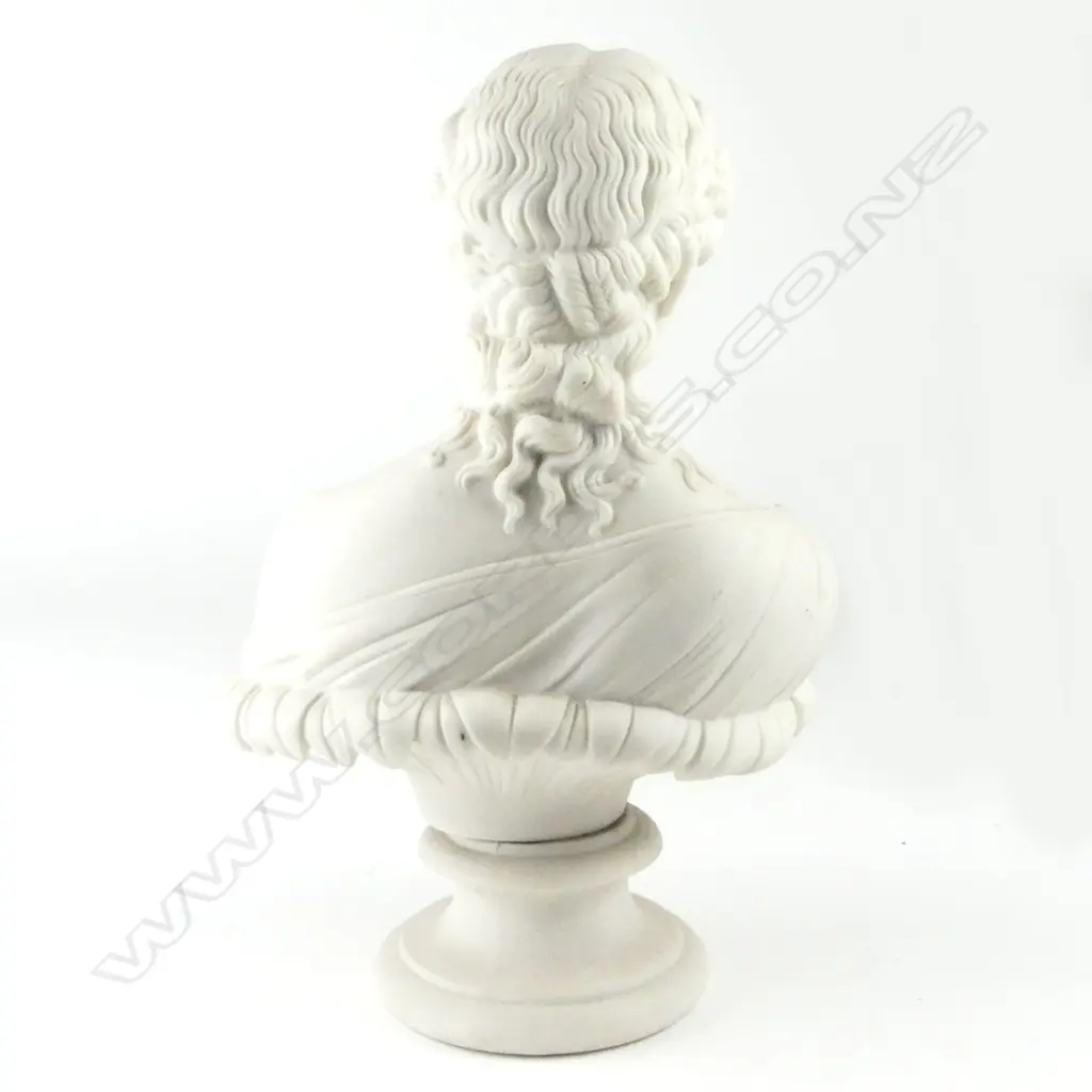 A Victorian Parian bust 'Clytie' Image 1++