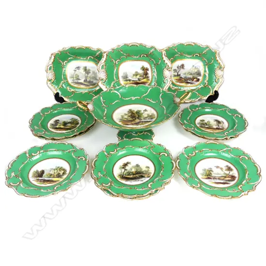 A Rockingham style fruit set